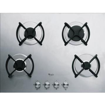 Piano cottura da incasso 70cm 4 fuochi valvolato - whirlpool