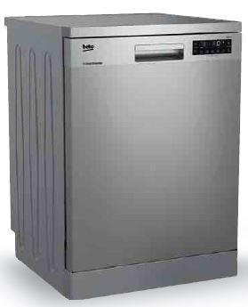 Dfn28330x - lavast. lib. inst. 8progr., 13pax, cl. a+++, silentpro, prosmartinverter, inox - beko