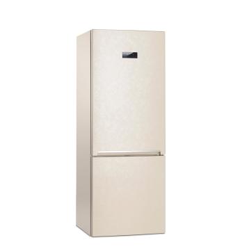 Mod. rcne520e20b frigorifero combi total no frost. - a+ - elettronicosabbia marmorizzato - beko -