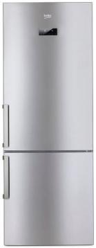 Rcne520e31zx, frigo combi, total n.f., cl.  a++, 520 litri, everfresh+, inox. - beko