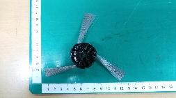 Assy brush corner-left assieme spazzola sinistra robot aspirapolvere samsung