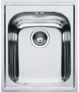 Amx 610 lavello monovasca inox satinato 42x50 - franke