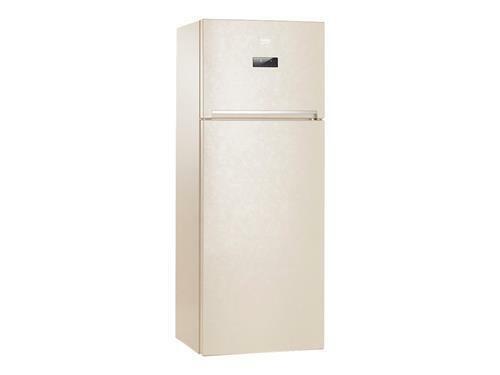 Rdne455e20b frigorifero doppia porta da 70cm neofrost dual cooling classe +455 litri colore sabbia marmorizzato-beko